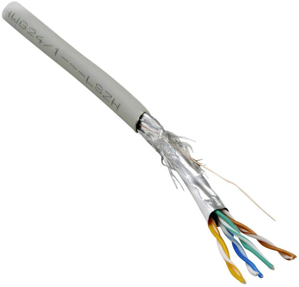 Mrežni kabel CAT 5e SF/UTP 8 x 0.205 mm sivi BKL Electronic 10010797 100 m slika