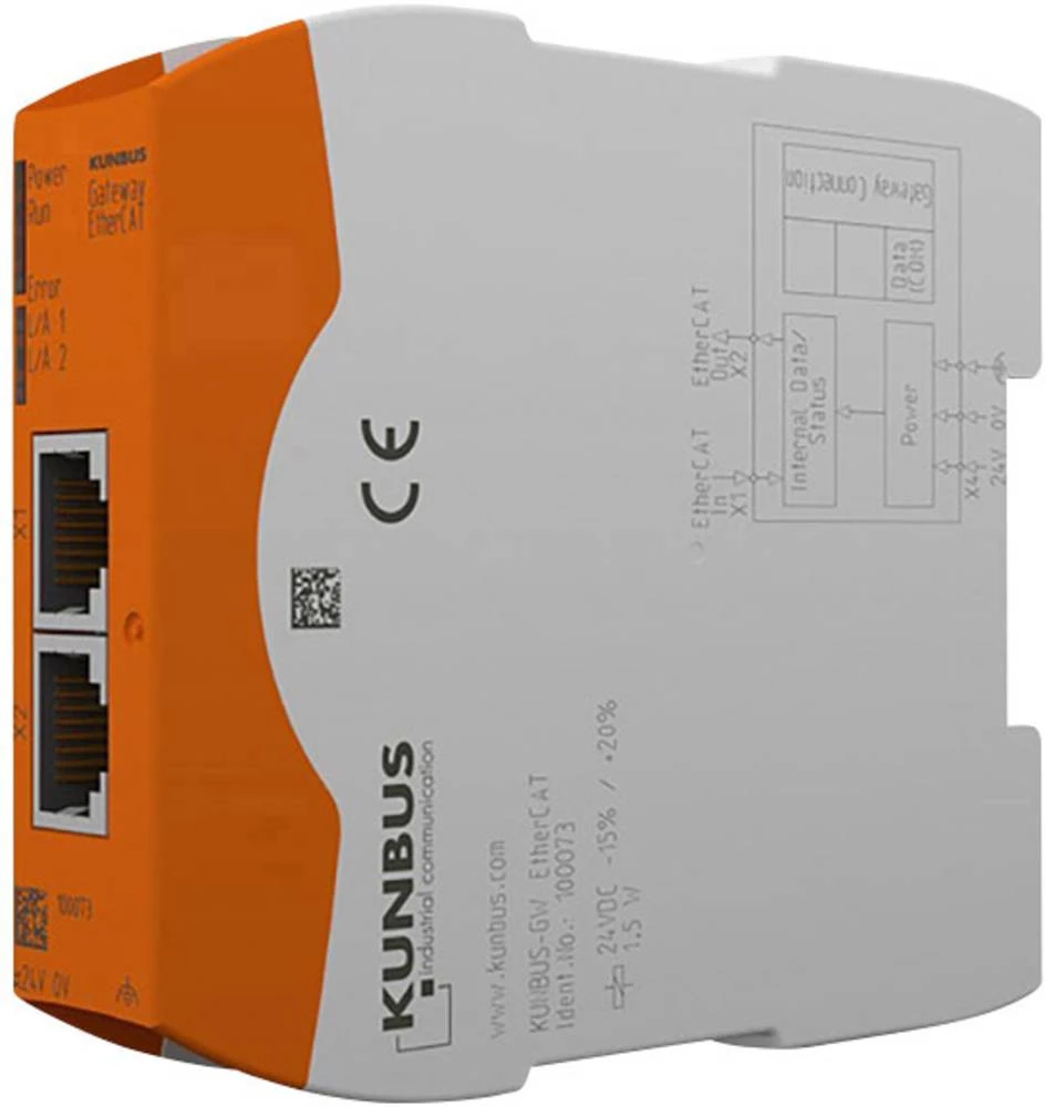 SPS modul proširenja Kunbus KUNBUS-GW Sercos III PR100073 24 V slika