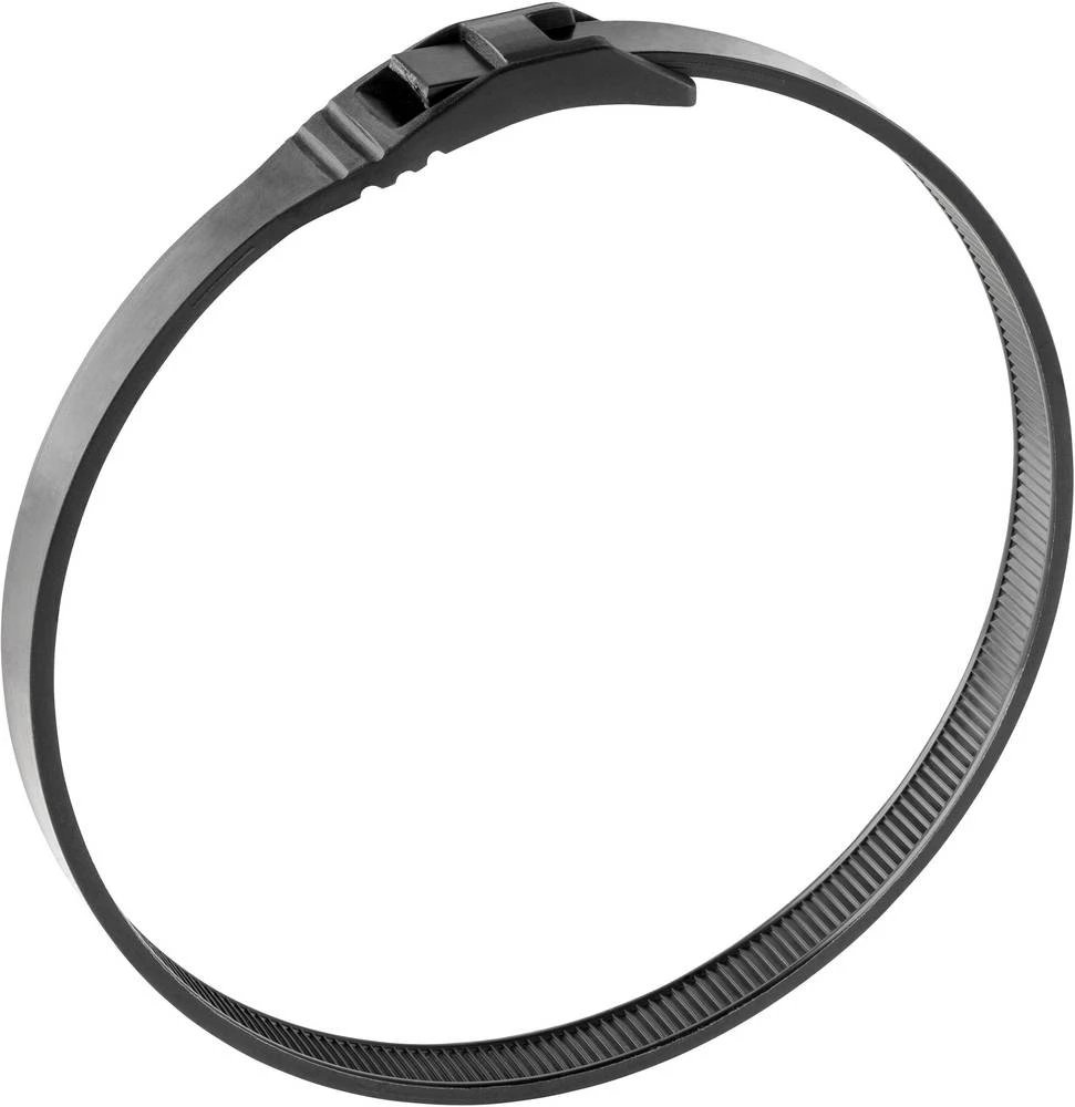 Vezice za kabele 450 mm prozirne boje, s ravnom glavom Norma 08600610450 1 kom slika