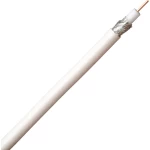 Koaksjialni kabel vanjski promjer: 6.6 mm 75 90 dB bijele boje Kopp 167450047 50 m