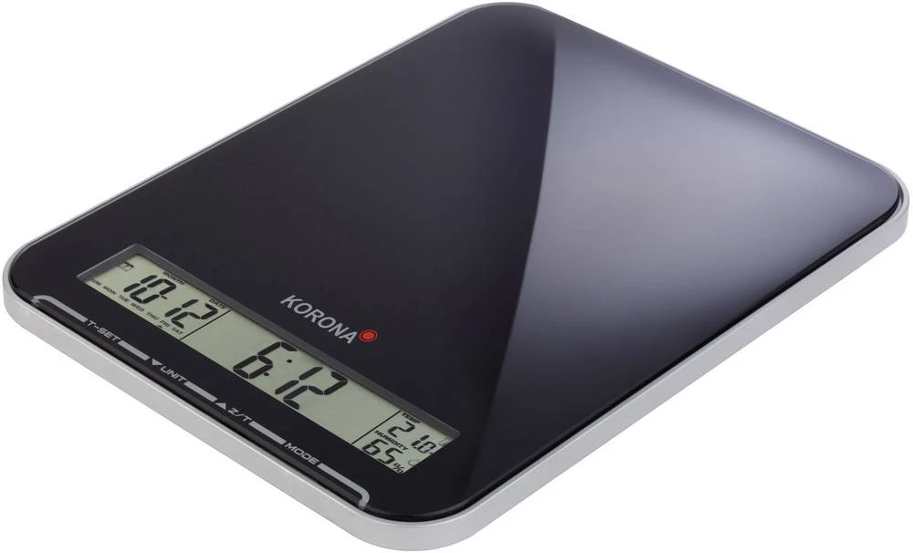 Digitalna kuhinjska vaga Kastella Korona područje vaganja (maks.)=10 kg crna slika