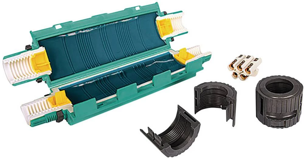 Obujmica za povezivanje sa gelom Reliseal V 525 HellermannTyton 435-01662 sadržaj: 1 set slika