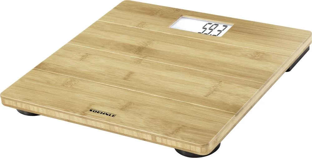 Digitalna osobna vaga Bamboo Soehnle područje vaganja (maks.)=180 kg bambus slika