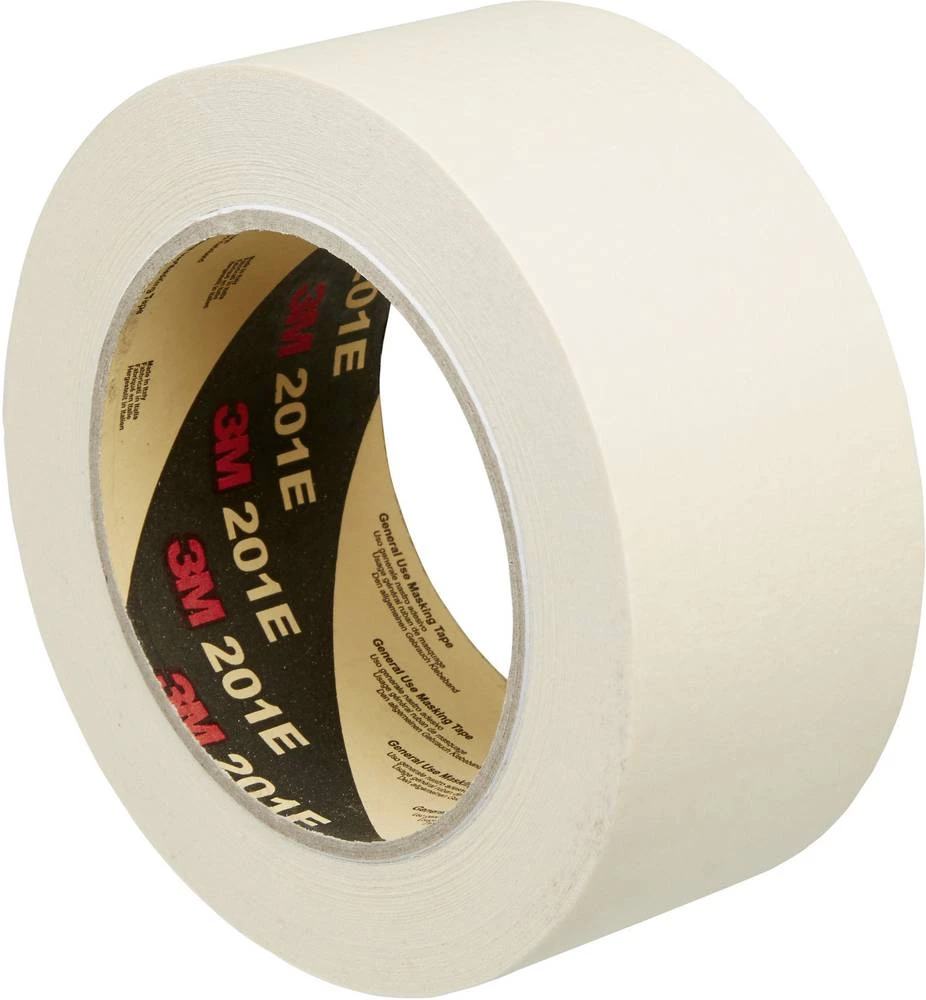 Krep ljepljiva traka 3M 201E bež boje (D x Š ) 50 m x 36 mm gumena smola, sadržaj: 1 rola slika