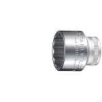 Vanjski šesterokutni nasadni ključ 17 mm 3/8" (10 mm) dimenzija proizvoda, dužina 31 mm Stahlwille 02010017