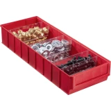 456571 kutija, crvena (D x Š  x V) 185 x 500 x 81 mm