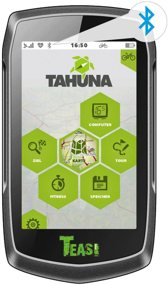 Outdoor Navi Boot, za bicikle,skijanje, planinarenje, Geocaching Teasi One eXtend Europa Bluetooth®, GPS slika