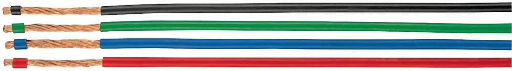 Finožični vodič LiFY 1 x 6 mm smeđe boje Helukabel 15116 metarski slika