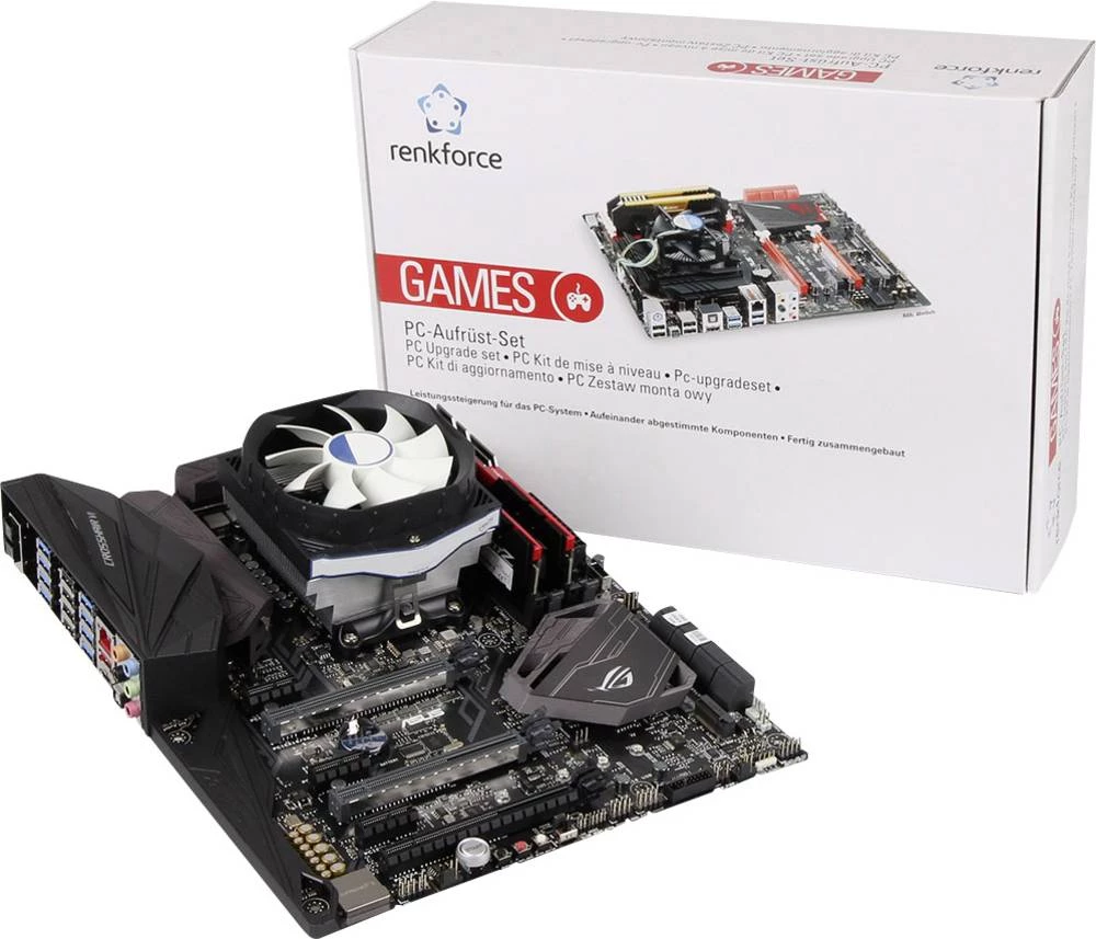 PC Tuning komplet AMD Ryzen 7 1800X (8 x 3.6 GHz) 32 GB ATX slika