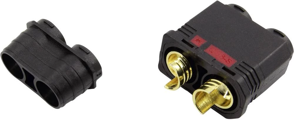 Akumulatorski utikač, pozlaćeni 1 kom. Reely slika