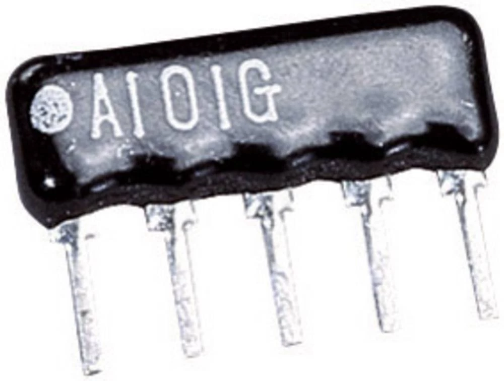 Otporna mreža 470 ? radijalno ožičena SIP-4+1 0.125 W TRU Components 1 kom. slika