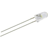 Ožičana LED dioda, bijele boje, okrugla 5 mm 10000 mcd 20 ° 20 mA 3.2 V TRU Components LED-5-10000W