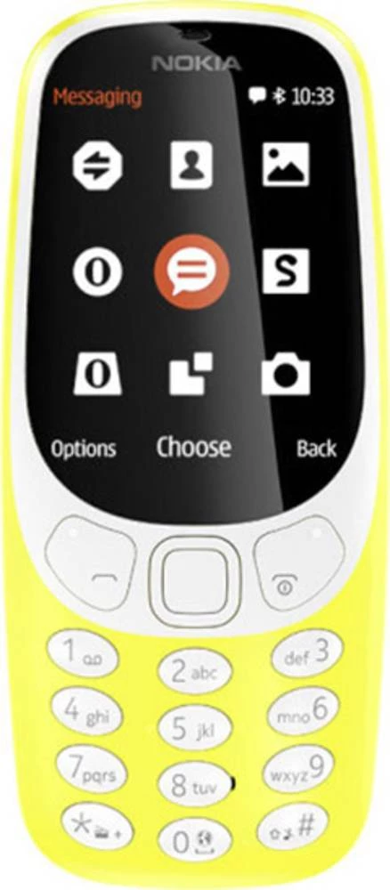 Nokia 3310 Dual-SIM-Handy žute boje - Kultni mobitel je opet tu! slika