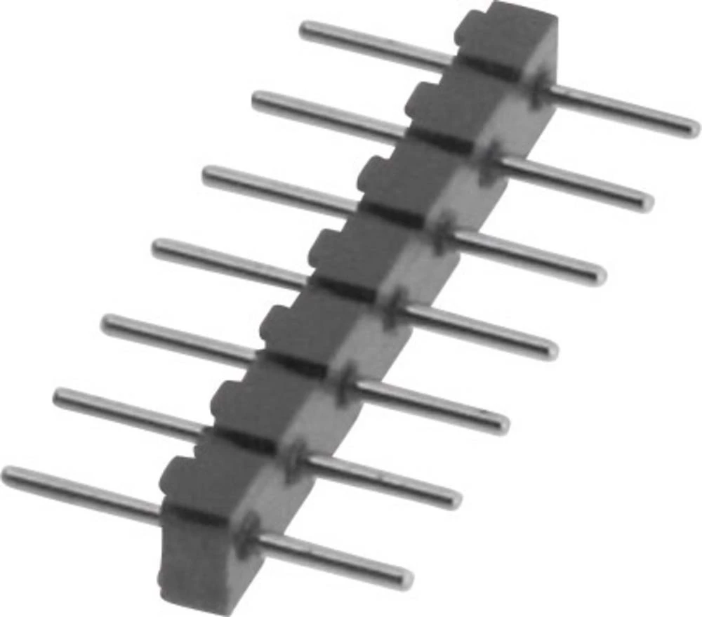 Letva s muškim kontaktima (precizna) broj redova: 1 broj polova na red: 8 TRU Components TC-190408-008-1-00 1 kom. slika