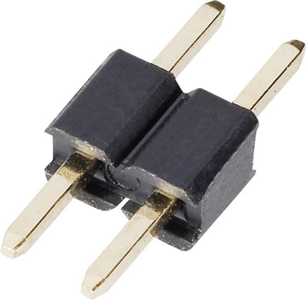 Letva s muškim kontaktima (standardna) broj redova: 1 broj polova na red: 10 TRU Components TC-048612-010-1-00 1 kom. slika