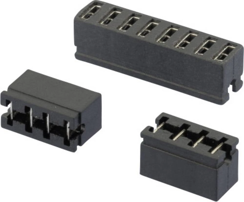 Mostić za kratki spoj, mjere rastera: 2.54 mm broj polova na red:3 TRU Components TC-073065-03-10-00 sadržaj: 1 kom. slika