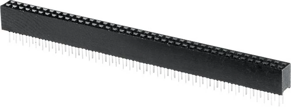 Letva sa ženskim kontaktima (standardna), broj redova: 1 broj polova na red: 3 TRU Components TC-1210-003-1-1-2-00 1 kom. slika