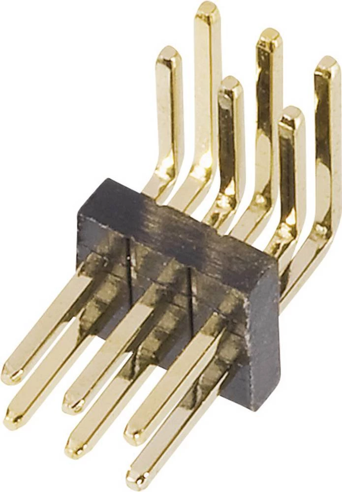 Letva s muškim kontaktima (standardna) broj redova: 2 broj polova na red: 8 TRU Components TC-1424-1-016-2-10-00 1 kom. slika