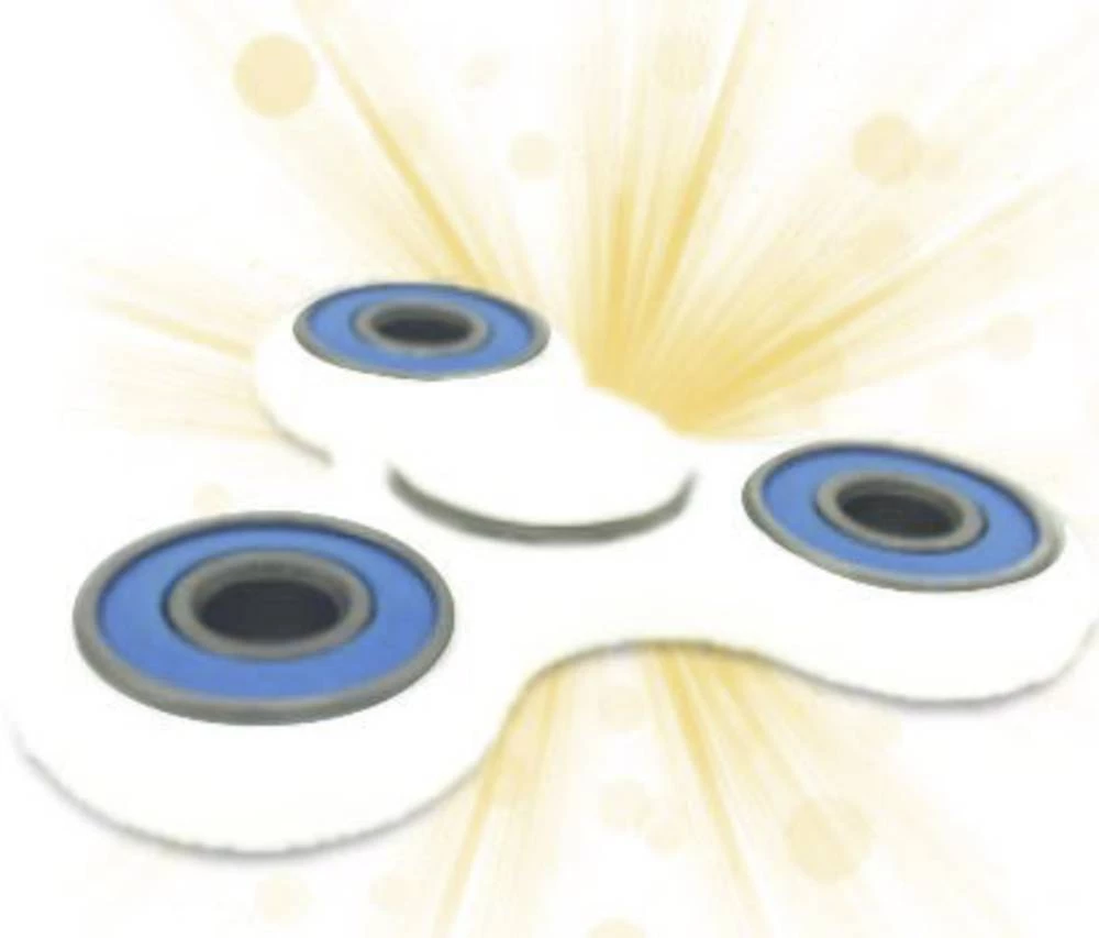 Fidget Spinner ''Glow in the Dark'' Xlyne Magic Light Spinn bijele boje slika