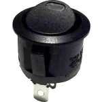 Klecni prekidač 250 V/AC 6 A 1 x isklop/uklop R13-112L B/B RED 3V bez povrata 1 kom.