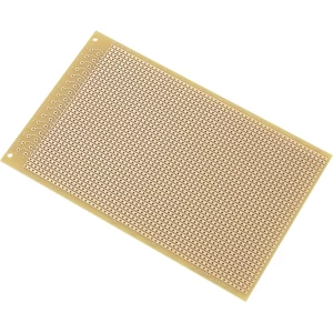 Ploča tiskane pločice, tvrdi papir (D x Š ) 160 mm x 100 mm 35 µm mjere rastera 2.54 mm Conrad Components SU527466 sadržaj: slika