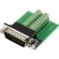 D-SUB utikač 90 ° broj polova: 15 vijčana Conrad Components DSUB15M-16TB-2 1 kom. slika