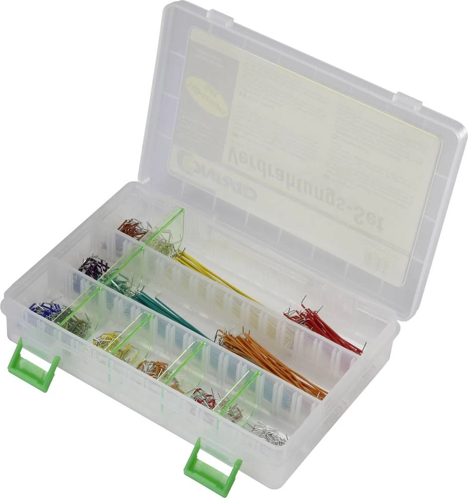 Komplet utičnih mostića (D x Š  x V) 205 x 145 x 40 mm Conrad Components EIC-J-XL 350 kom. slika