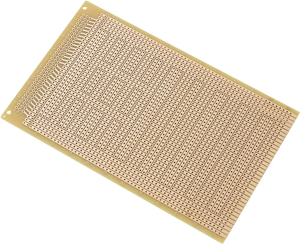 IC tiskana pločica, tvrdi papir (D x Š ) 160 mm x 100 mm 35 µm mjere rastera 2.54 mm Conrad Components SU527823 sadržaj: 1 slika