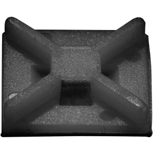 Montažno podnožje, 4-strano uvlačenje, crne boje Conrad Components 541227 50 kom. slika