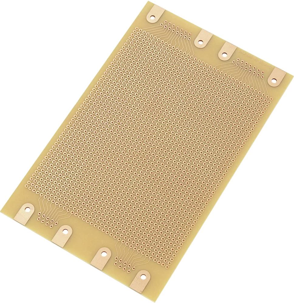 Ploča tiskane pločice, s SUB-D priključkom, tvrdi papir (D x Š ) 160 mm x 100 mm 35 µm mjere rastera 2.54 mm Conrad Compone slika