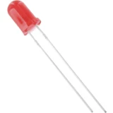 Ožičana LED dioda, crvene boje, okrugla 5 mm 75 mcd 50 ° 20 mA TRU Components