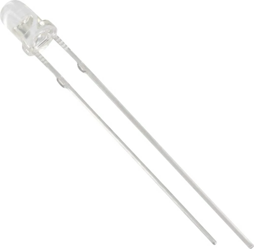 IR-dioda 940 nm 30 ° 3 mm radijalno ožičena TRU Components slika