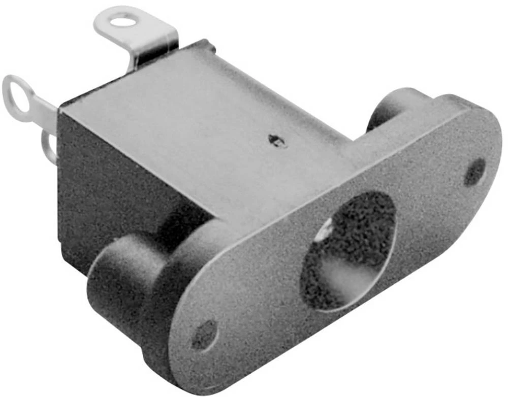 Niskonaponski konektor, utičnica, vertikalna ugradnja 6.3 mm 2.1 mm TRU Components 1 kom. slika