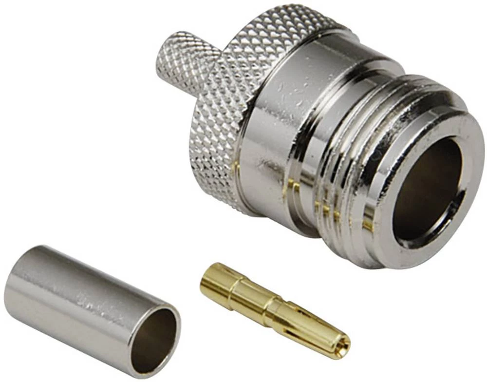 N-utični konektor, utičnica, ravna TRU Components 1 kom. slika