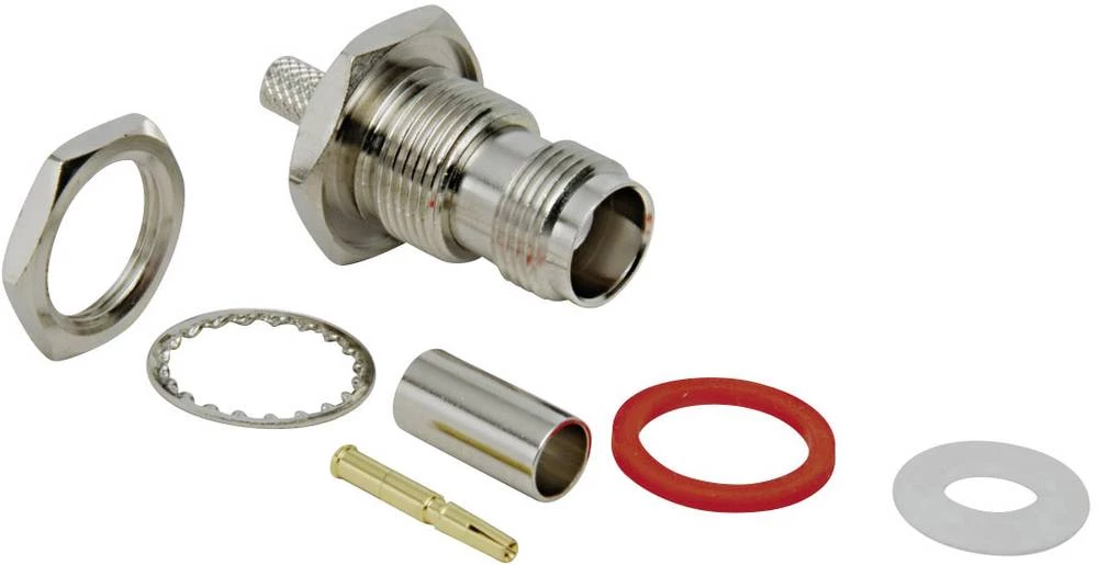 TNC-utični konektor, utičnica, vertikalna ugradnja 50 ? TRU Components 1 kom. slika