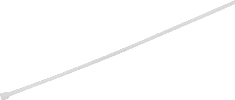 Vezica za kabele 100 mm bijele boje, toplinski stabilna, otporna na kiseline TRU Components 1577943 100 kom. slika