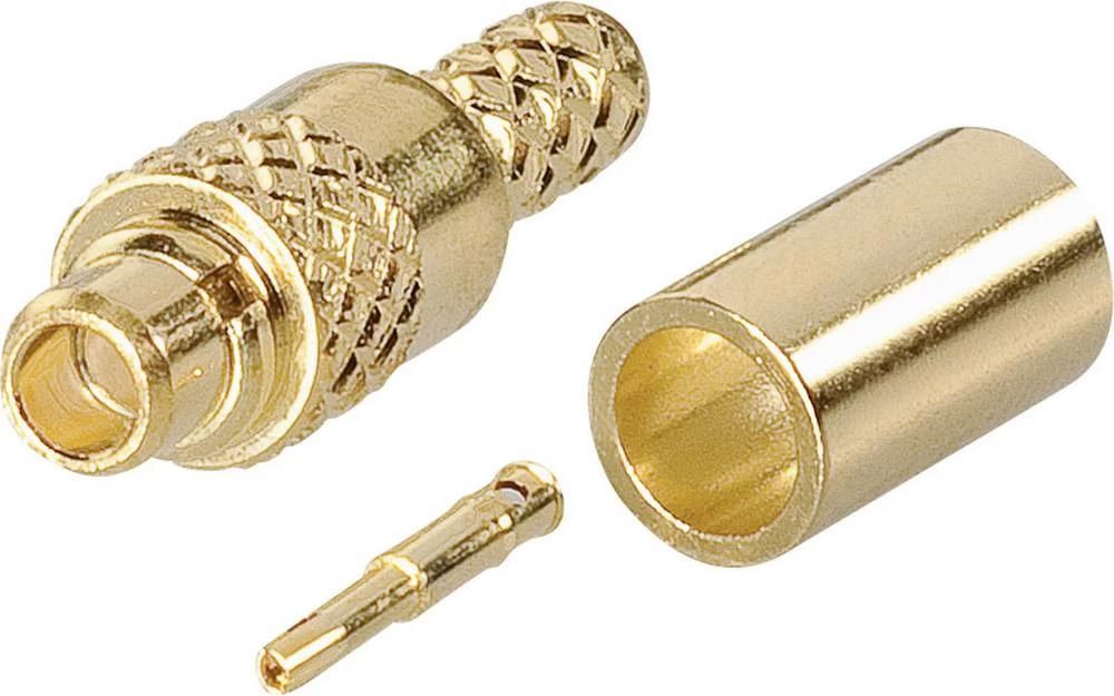 MMCX-reverzni utični konektor, utikač, ravan TRU Components 1 kom. slika