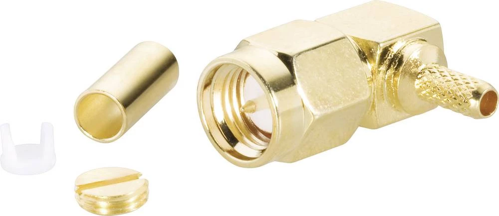 SMA-konektor, utikač, kutni TRU Components 1 kom. slika