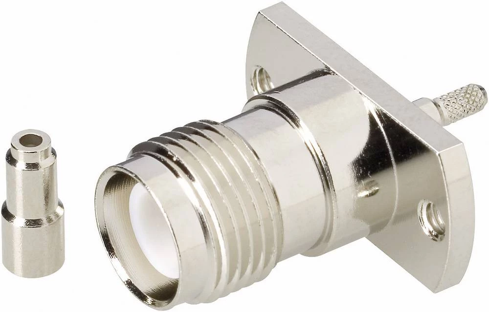 TNC-reverzni utični konektor, utičnica, vertikalna ugradnja TRU Components 1 kom. slika