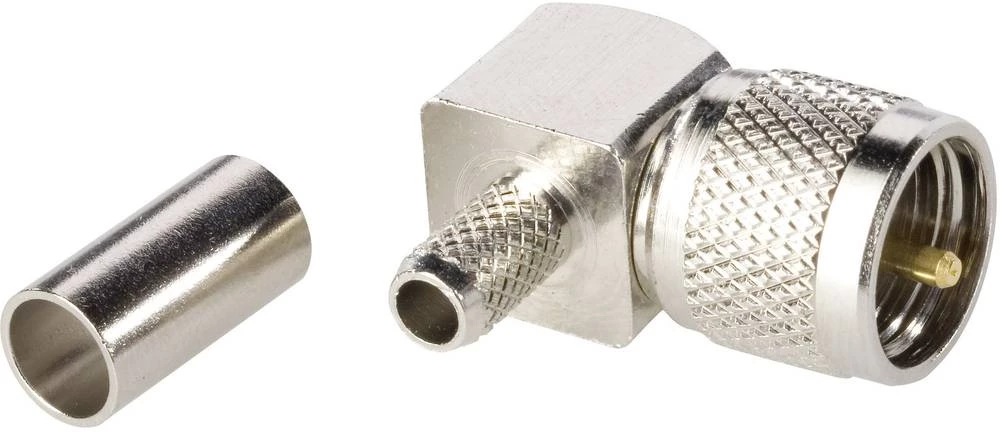 Mini-UHF-utični konektor, utikač, kutni 50 ? TRU Components 1 kom. slika