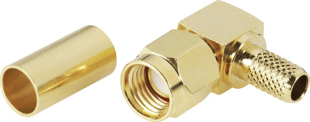 SMA-reverzni utični konektor, utikač, kutni TRU Components 1 kom. slika