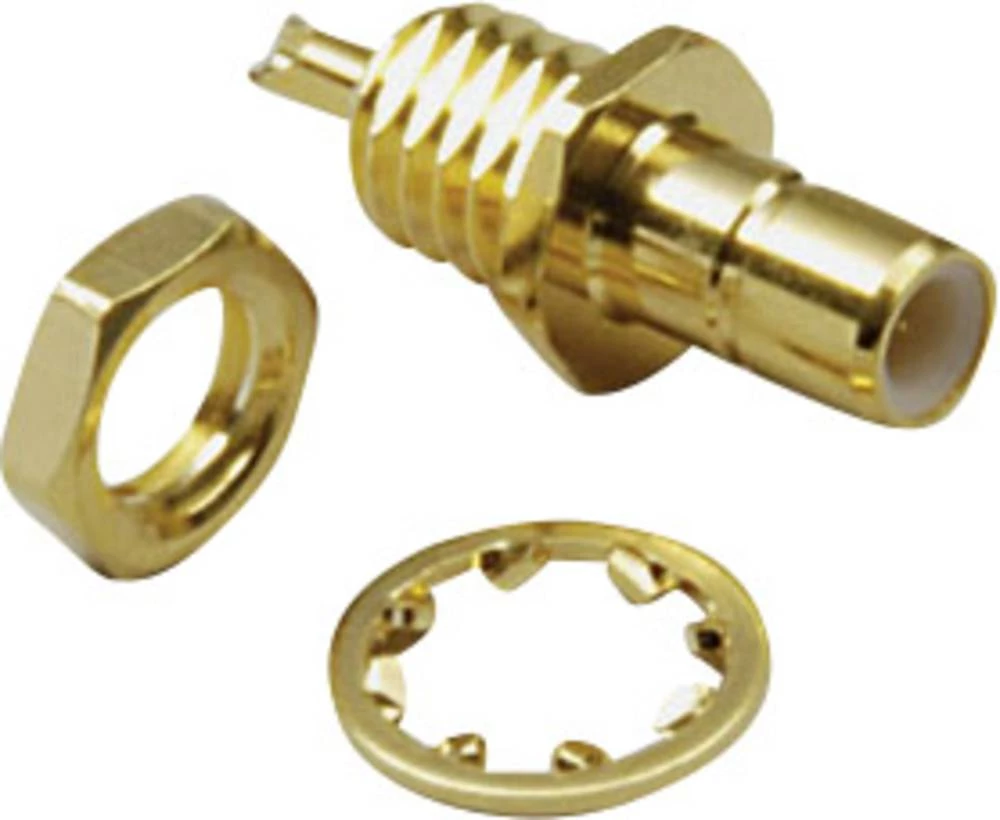 SMB-konektor, utičnica, vertikalna ugradnja TRU Components 1 kom. slika