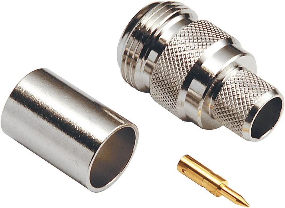 N-reverzni utični konektor, utičnica, ravna TRU Components 1 kom. slika