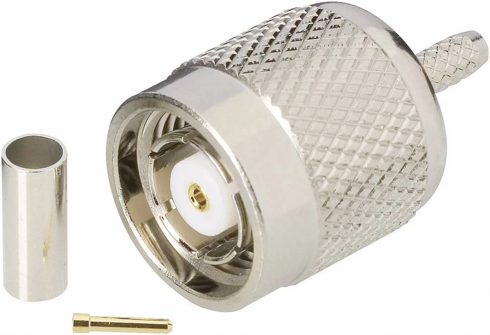 TNC-reverzni utični konektor, utikač, ravan TRU Components 1 kom. slika