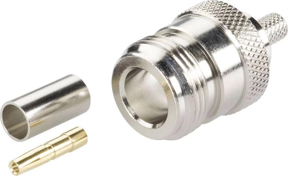 N-utični konektor, utičnica, ravna TRU Components 1 kom. slika