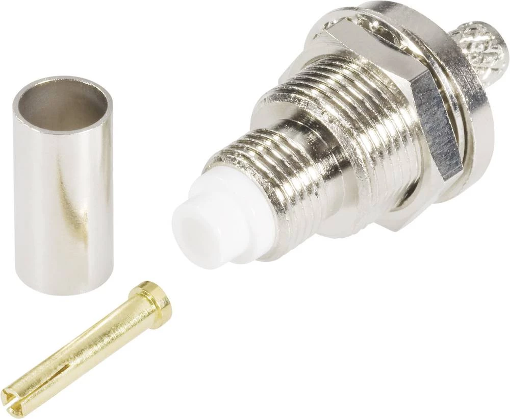 FME-konektor, utičnica, vertikalna ugradnja TRU Components 1 kom. slika