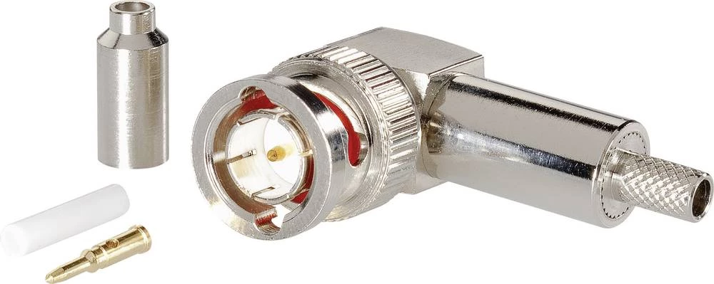 BNC-konektor, utikač, kutni 50 ? TRU Components 1 kom. slika