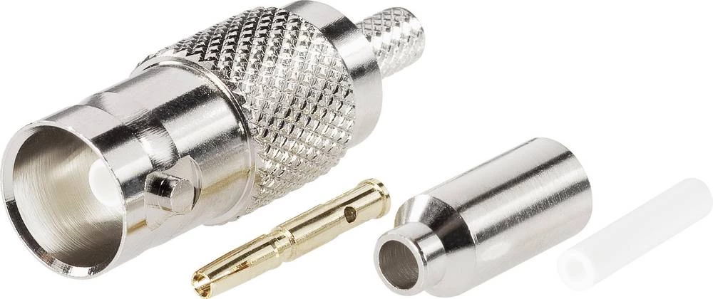 BNC-konektor, utičnica, ravna 50 ? TRU Components 1 kom. slika