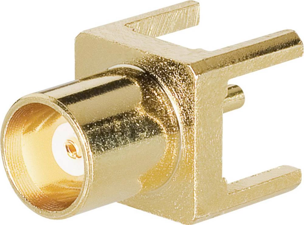 MCX-utični konektor, utičnica, vertikalna ugradnja TRU Components 1 kom. slika