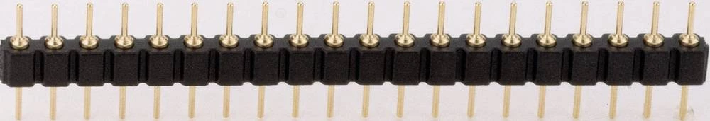 Letva s muškim kontaktima (precizna) broj redova: 1 broj polova na red: 40 TRU Components 1580911 1 kom. slika